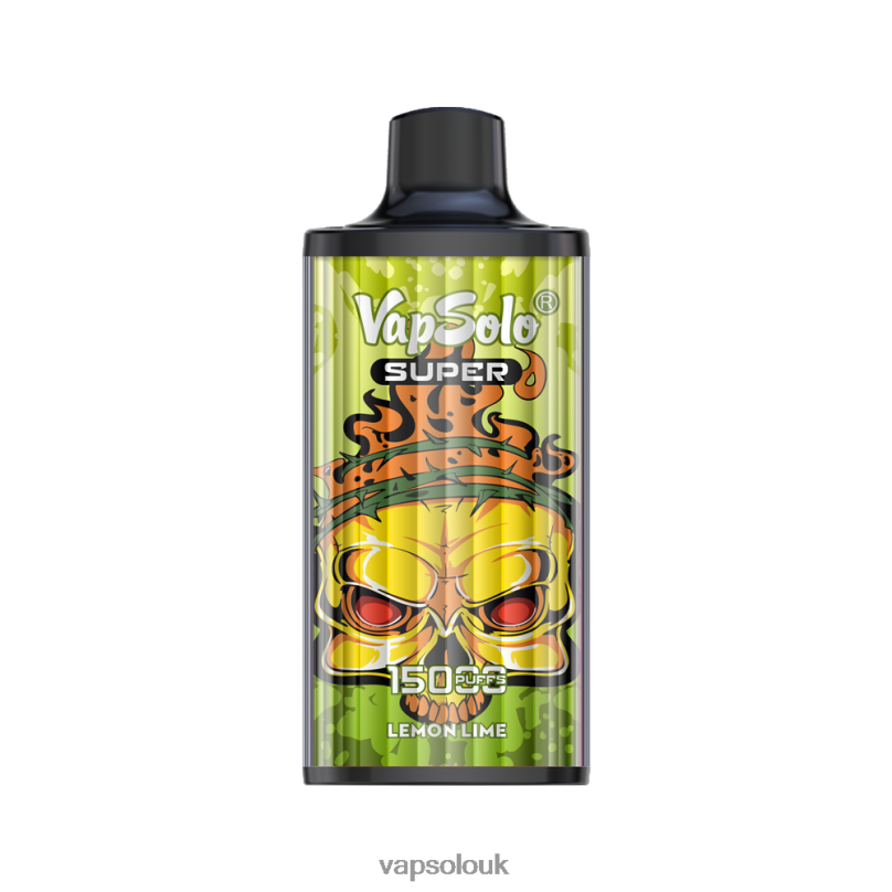Vapsolo Flavours - VapSolo SUPER Disposable Vape Lemon Lime Z02ZT18