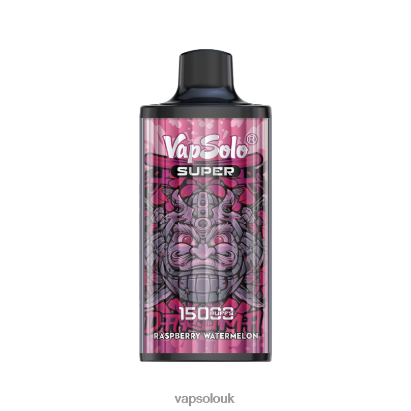 Vapsolo Uk - VapSolo SUPER Disposable Vape Raspberry Watermelon Z02ZT19