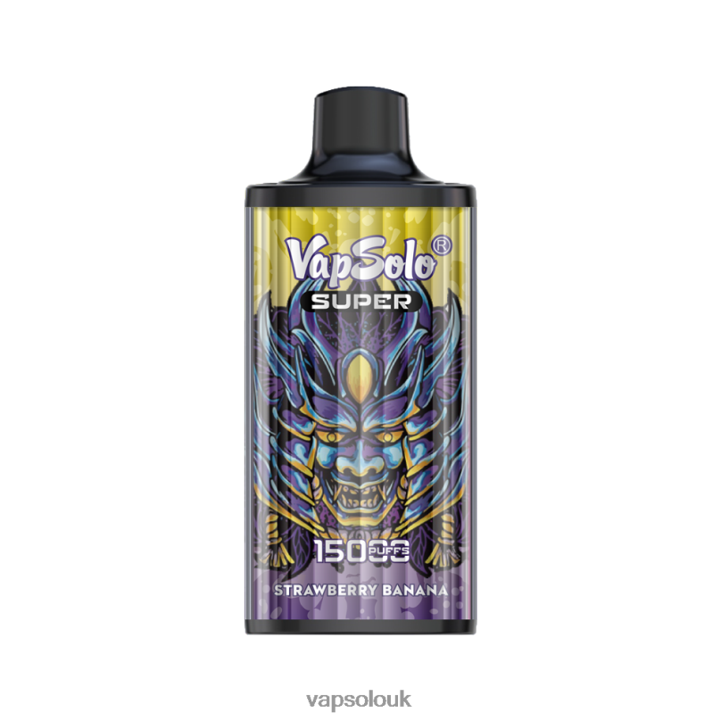 Vapsolo Uk - VapSolo SUPER Disposable Vape Strawberry Banana Z02ZT22
